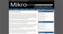 Desktop Screenshot of mikro-norge.com